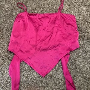 Pink Bow Top